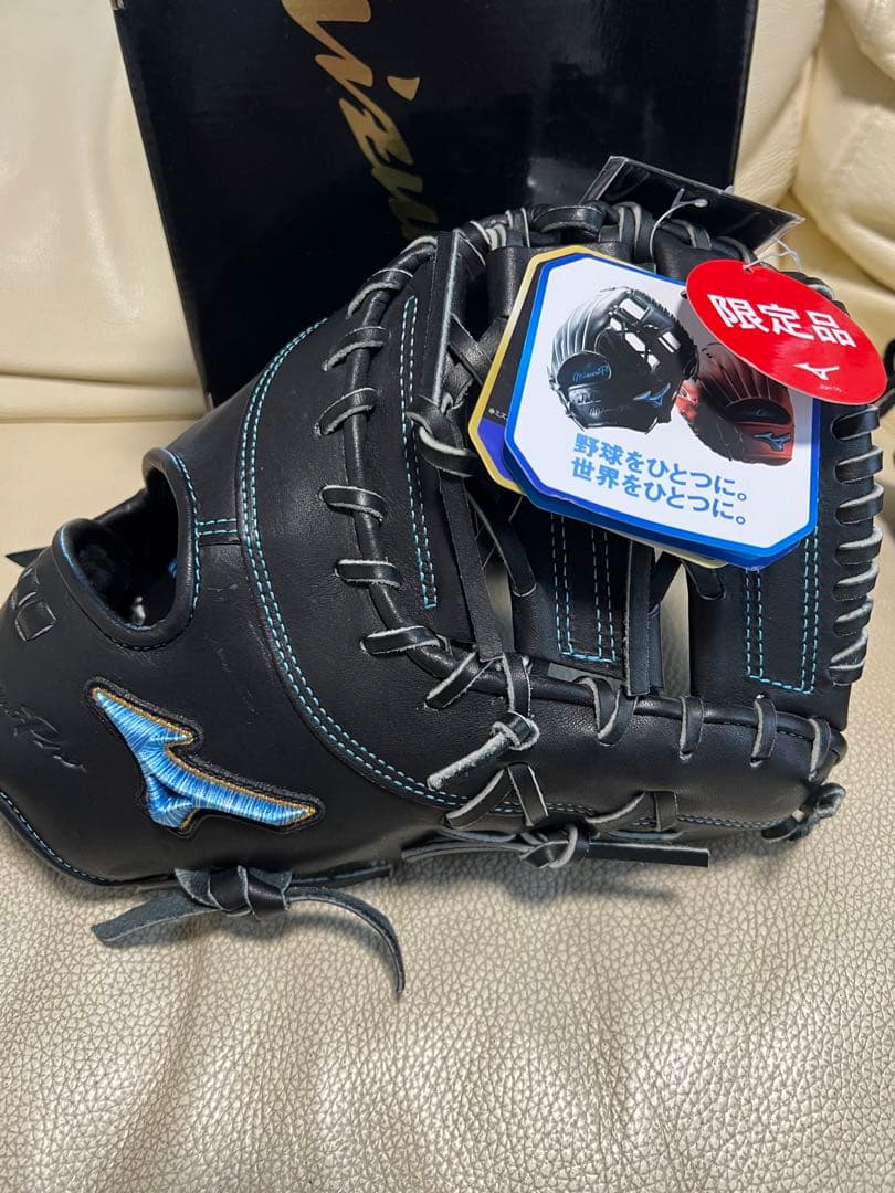 箱付き 硬式 限定 ミズノプロ ダイバーシティー ファーストミット タグ