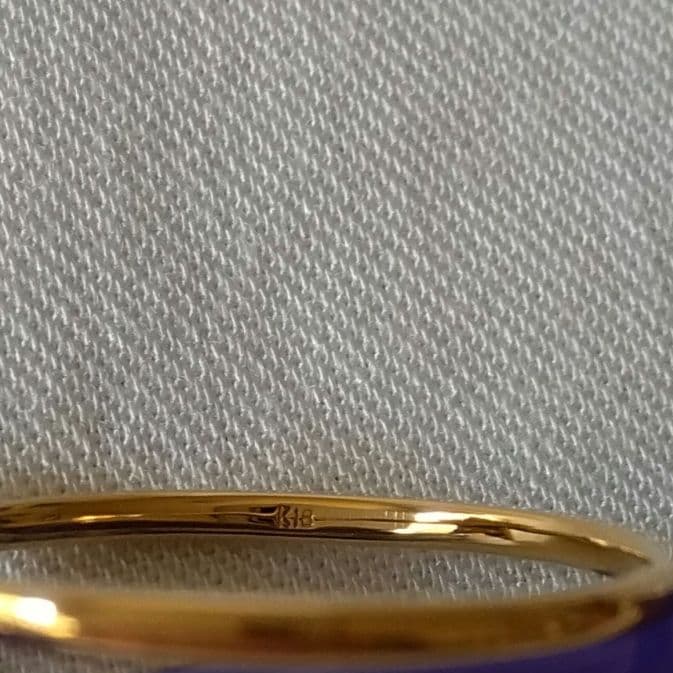 うーしゃん様専用】 シャンパンカラーダイアモンド 18KYGスターリング