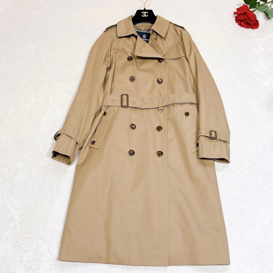 新品同様✨ アクアスキュータム トレンチコート ベージュ ライナー 10