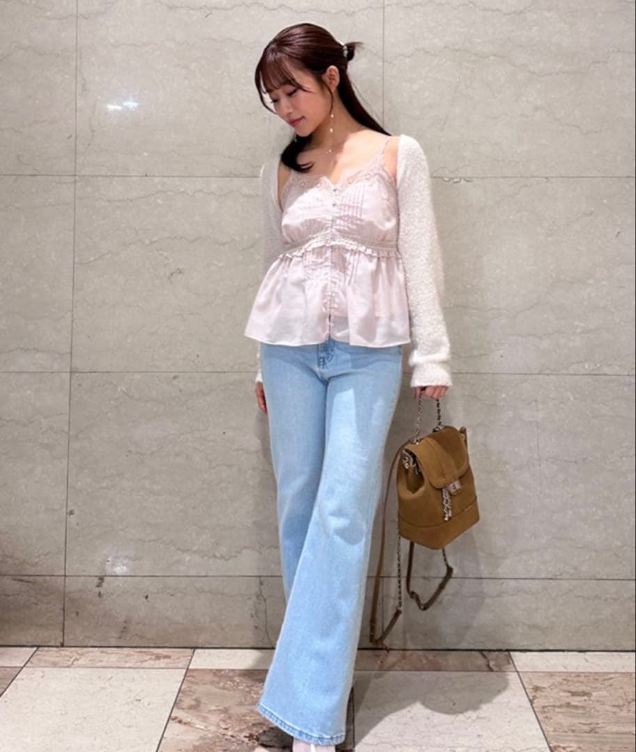 【miさま専用】snidel ボレロ×レースキャミセットアップ スナイデル ボレロ×レースキャミセットアップ - メルカリ