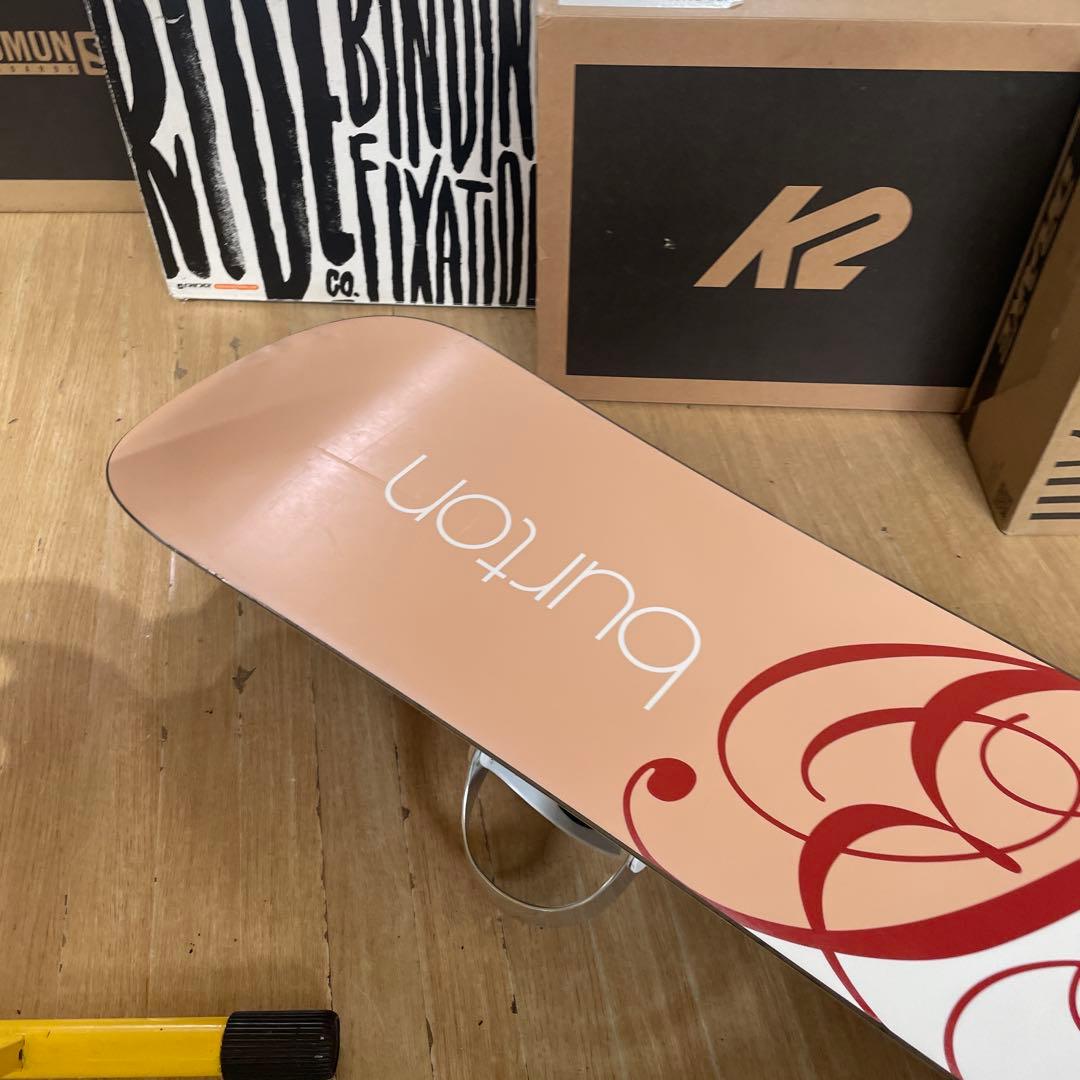 BURTON×STELLA バートン バイン付 スノーボードセット レア136