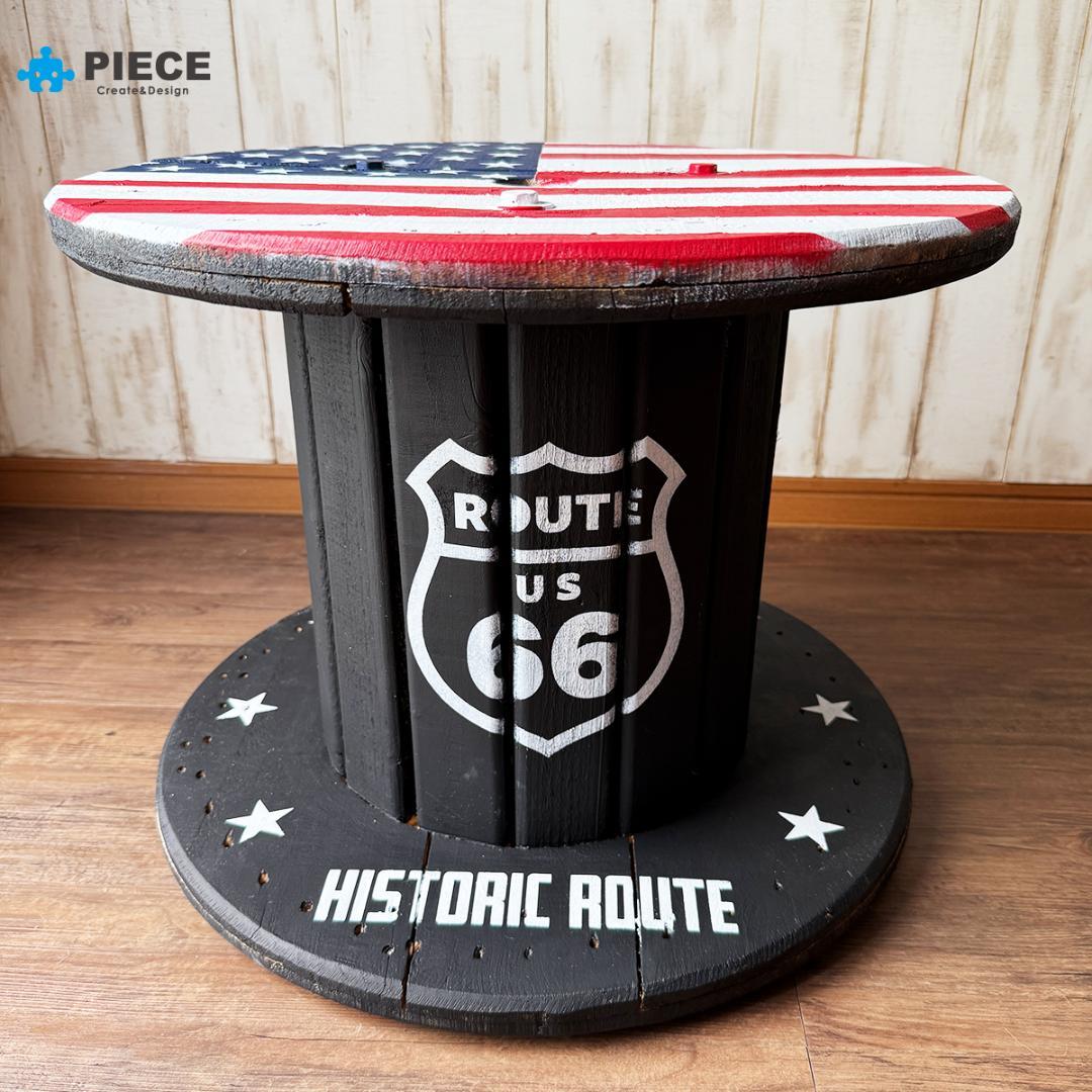 ケーブルドラム 電線ドラム テーブル アメリカン インテリア ガレージ