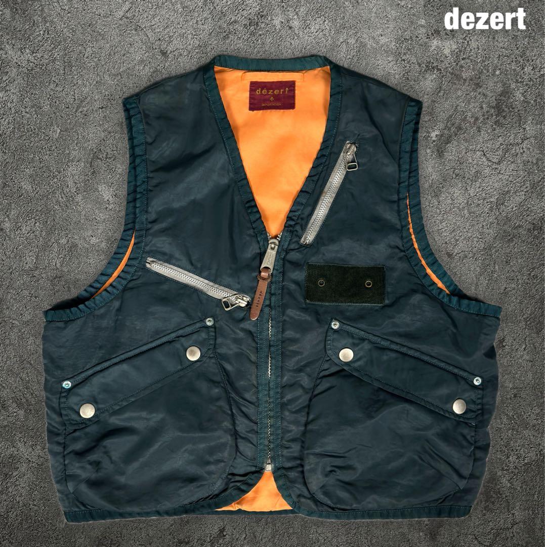 dezert 90s 00s アーカイブ ビンテージ ミリタリー ギミックベスト