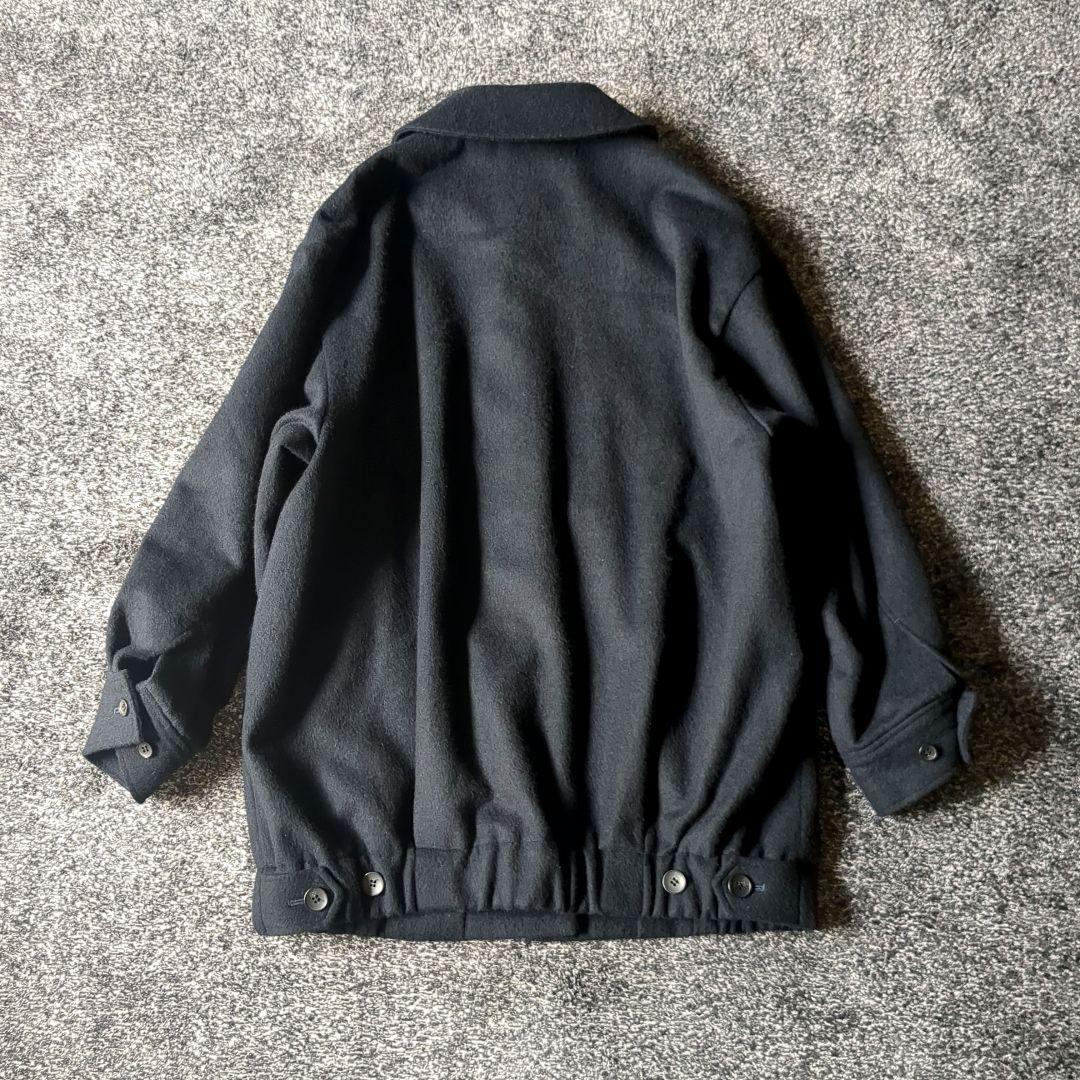 mizuiro ind ミズイロインド ウール ハリントンジャケット - メルカリ