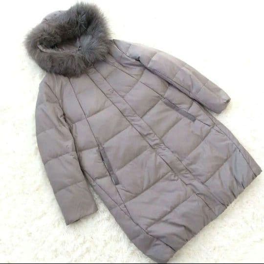 《新品未使用品✨️》ダーマコレクション　最高級ブルーフォックス　ダウンコート　L