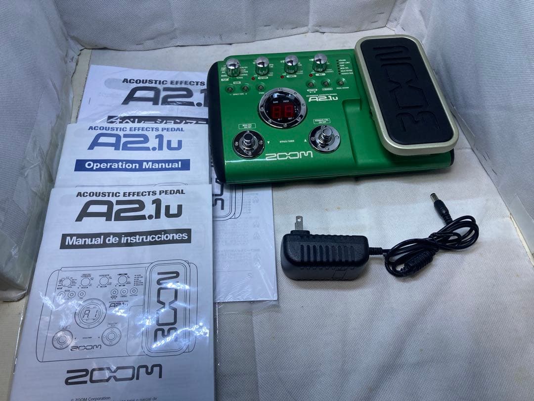 ZOOM アコースティックエフェクツペダル A2.1u 互換ACアダプター付