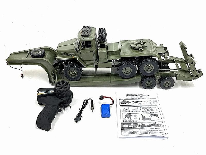 技術基準適合証明済 WPL B36-3 1/16 6WDミリタリー トレーラー - メルカリ