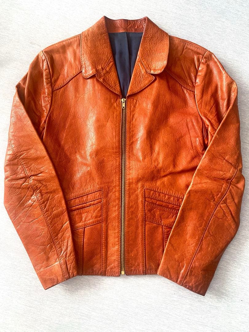 70s GLASSWATER グラスウォーター レザージャケット