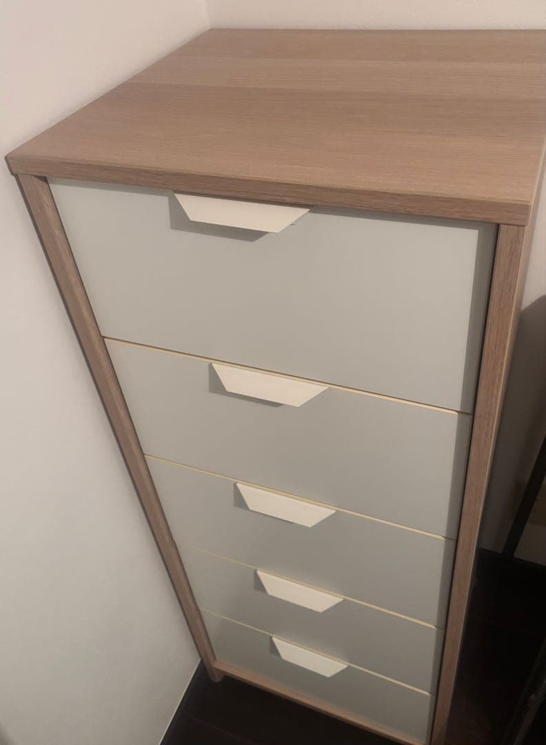 IKEA ASKVOLL アスクヴォル チェスト（引き出し×5） - メルカリ