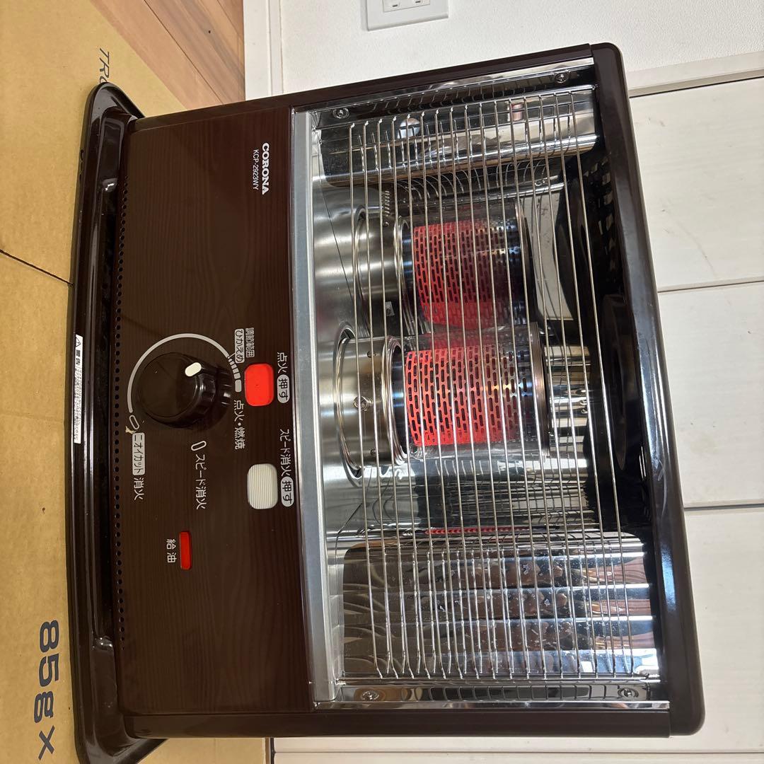 か*つ様 コロナ 石油ストーブ 2023年製 テントで使える石油ストーブ、2023年秋は“コンパクト型”。キャプテン