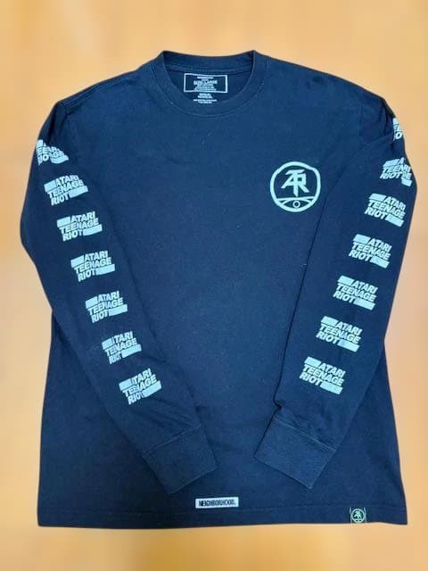 NEIGHBORHOOD 18SS ATARI TEENAGE RIOT 黒 L - メルカリ