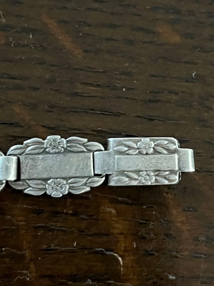 ww2 USヴィンテージスイートハート ブレスレット スターリングシルバー