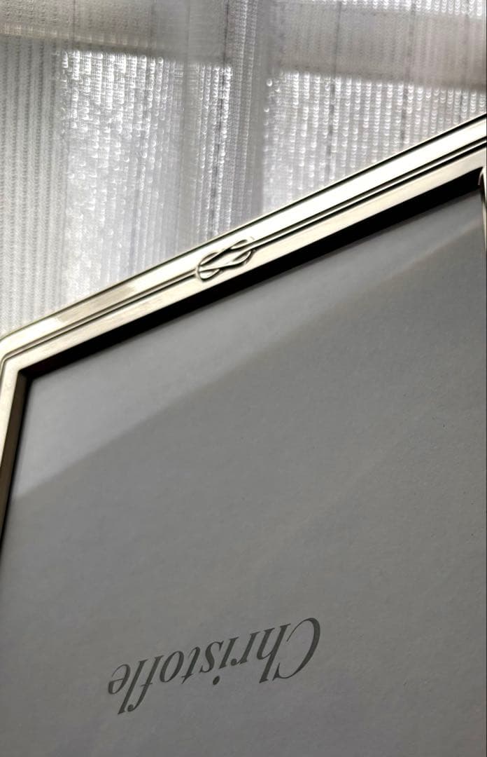 Christofle クリストフル エジェア 大型フォトフレーム ※元箱付属