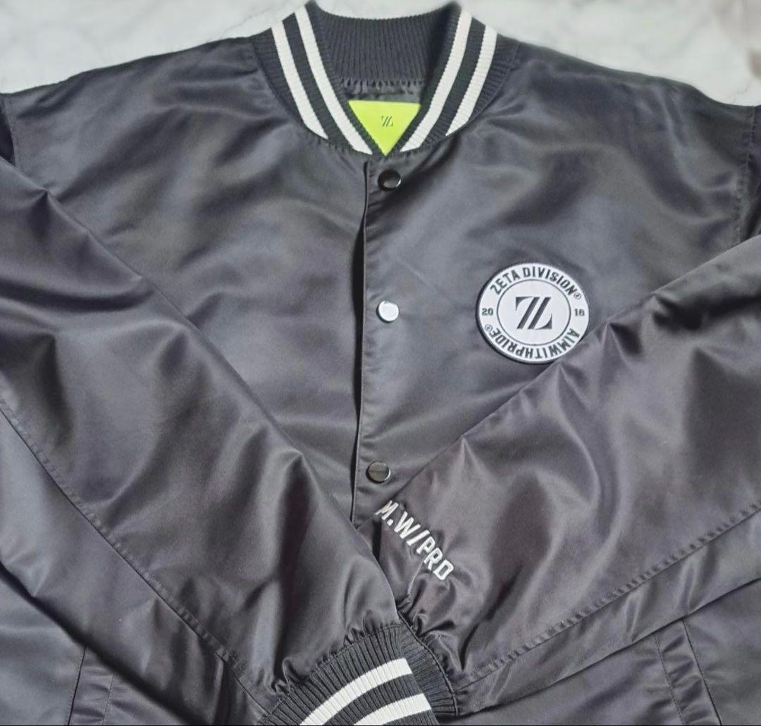 ZETA DIVISION VARSITY SATIN JACKET - メルカリ