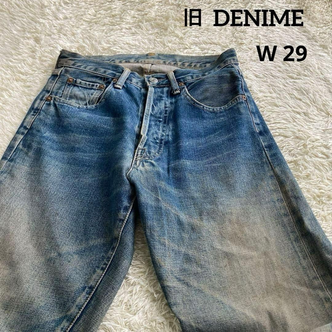✨希少】旧ドゥニーム 赤耳 デニム 色落ち抜群 ビンテージ - メルカリ
