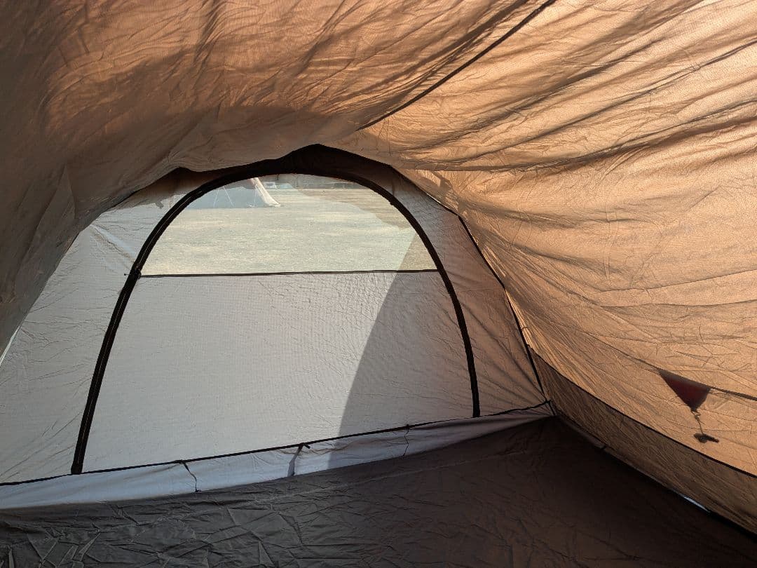 美品】Soomloom 林間4P トンネル2ルームテント