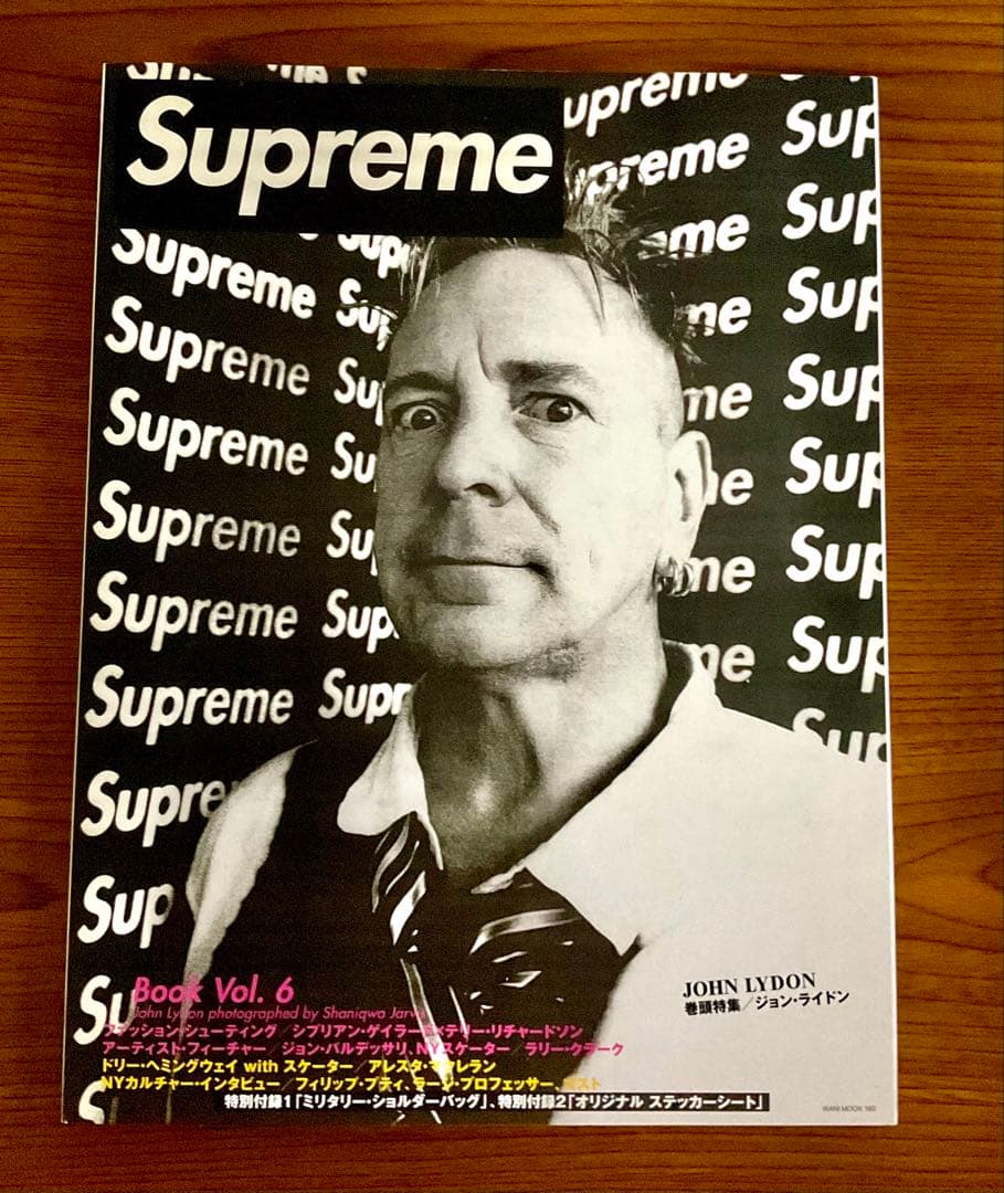 希少美品】Supreme ムックBook 全6巻 トート付 - メルカリ