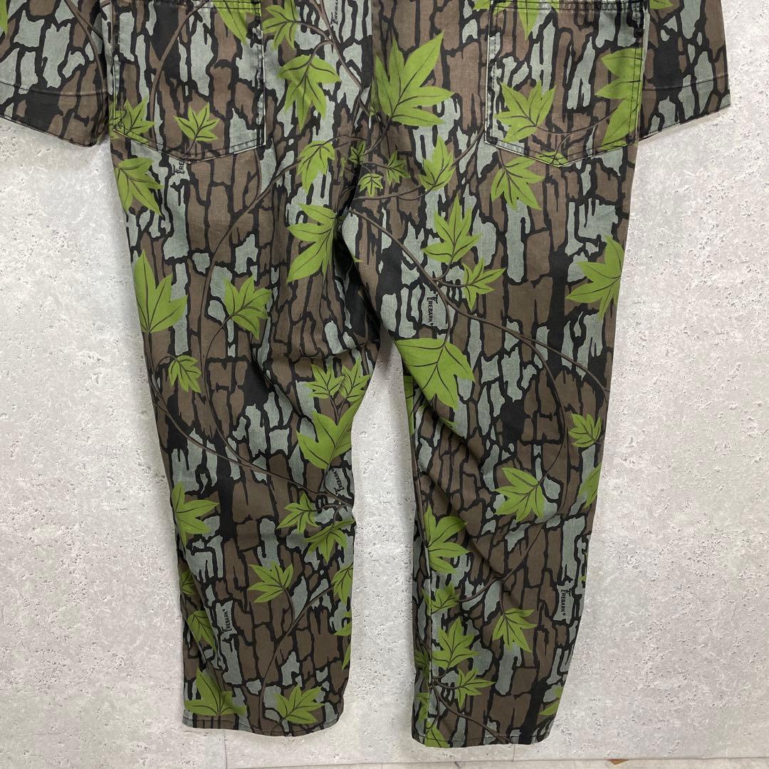 TREBARK 80〜90s USA製カモフラージュ つなぎオールインワン2XL