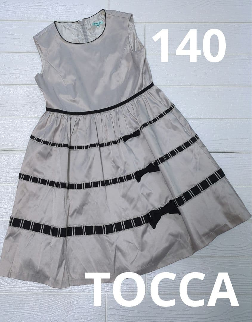 TOCCA ノースリーブドレス 140 - メルカリ