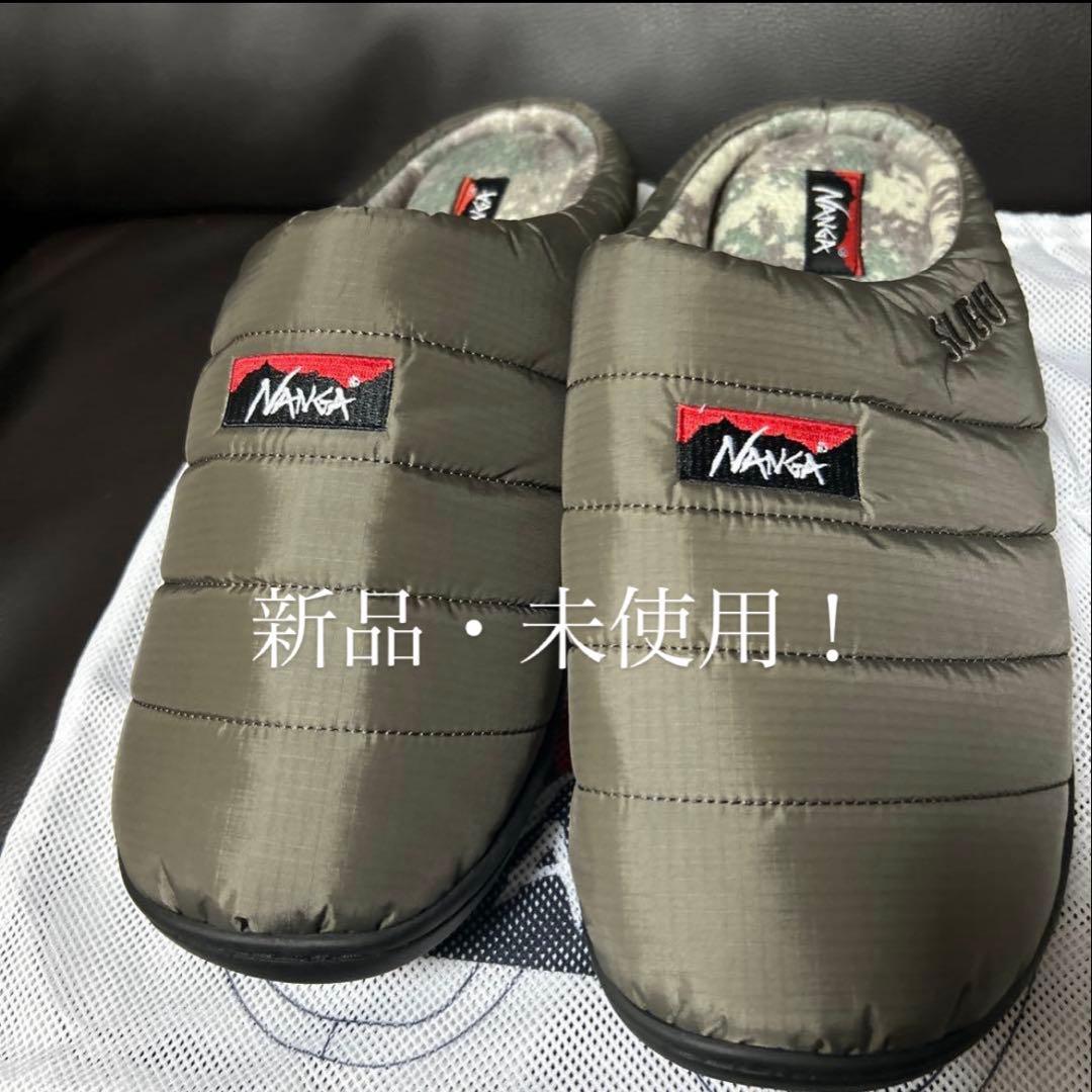 【新品・未使用】NANGA×SUBU 26-27.5 NANGA（ナンガ） スブ NANGA SUBU ヒノック サンダル 冬用サンダル