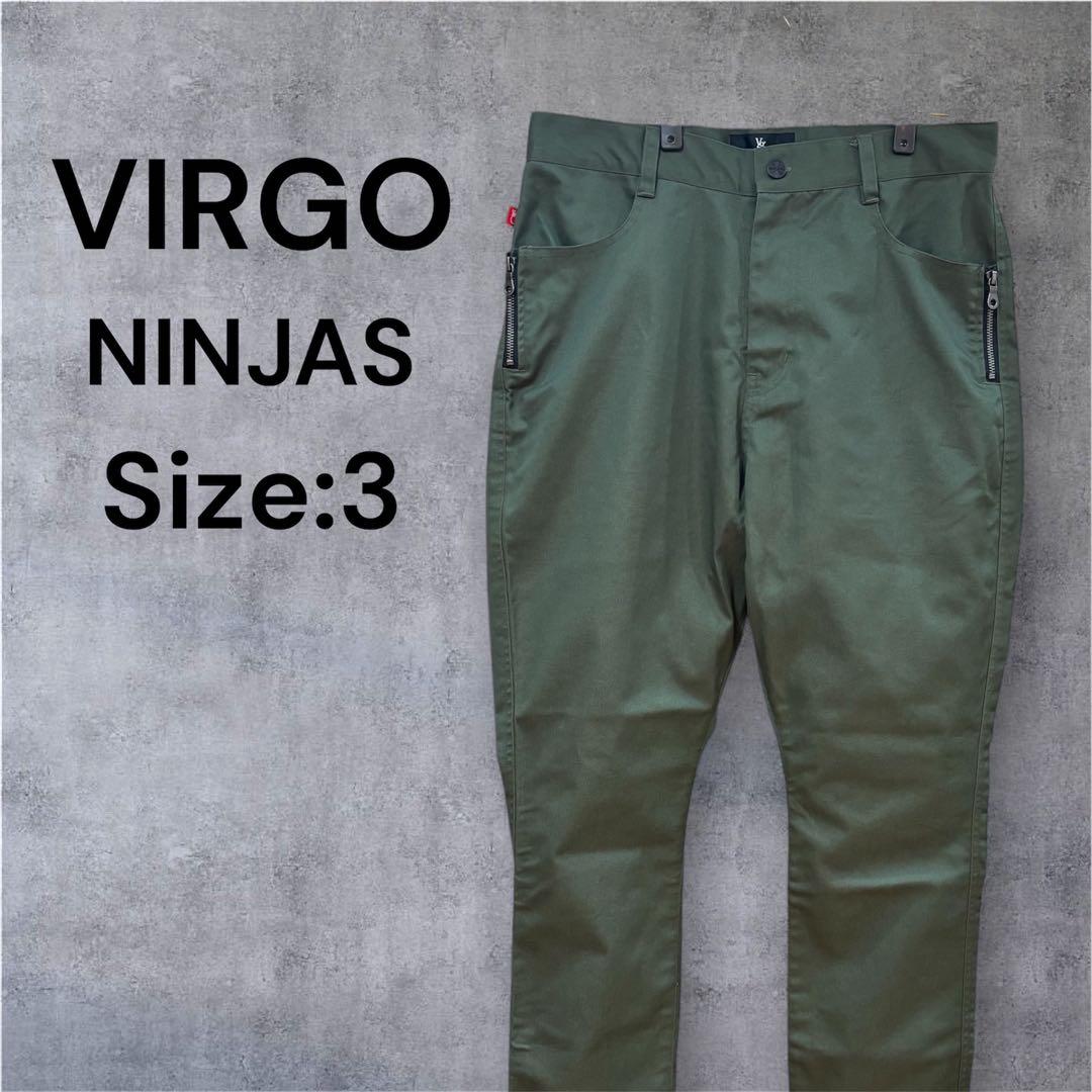 美品】VIRGO NINJAS オリーブ size3（L） VG-PT-223 - メルカリ