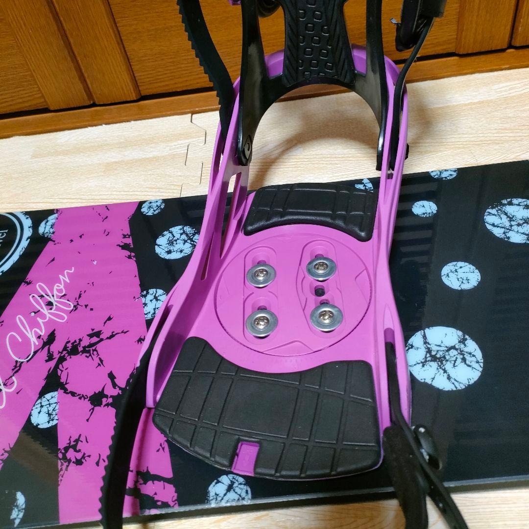 初心者オススメ】Swivel Chiffon スノーボードレディース2点セット