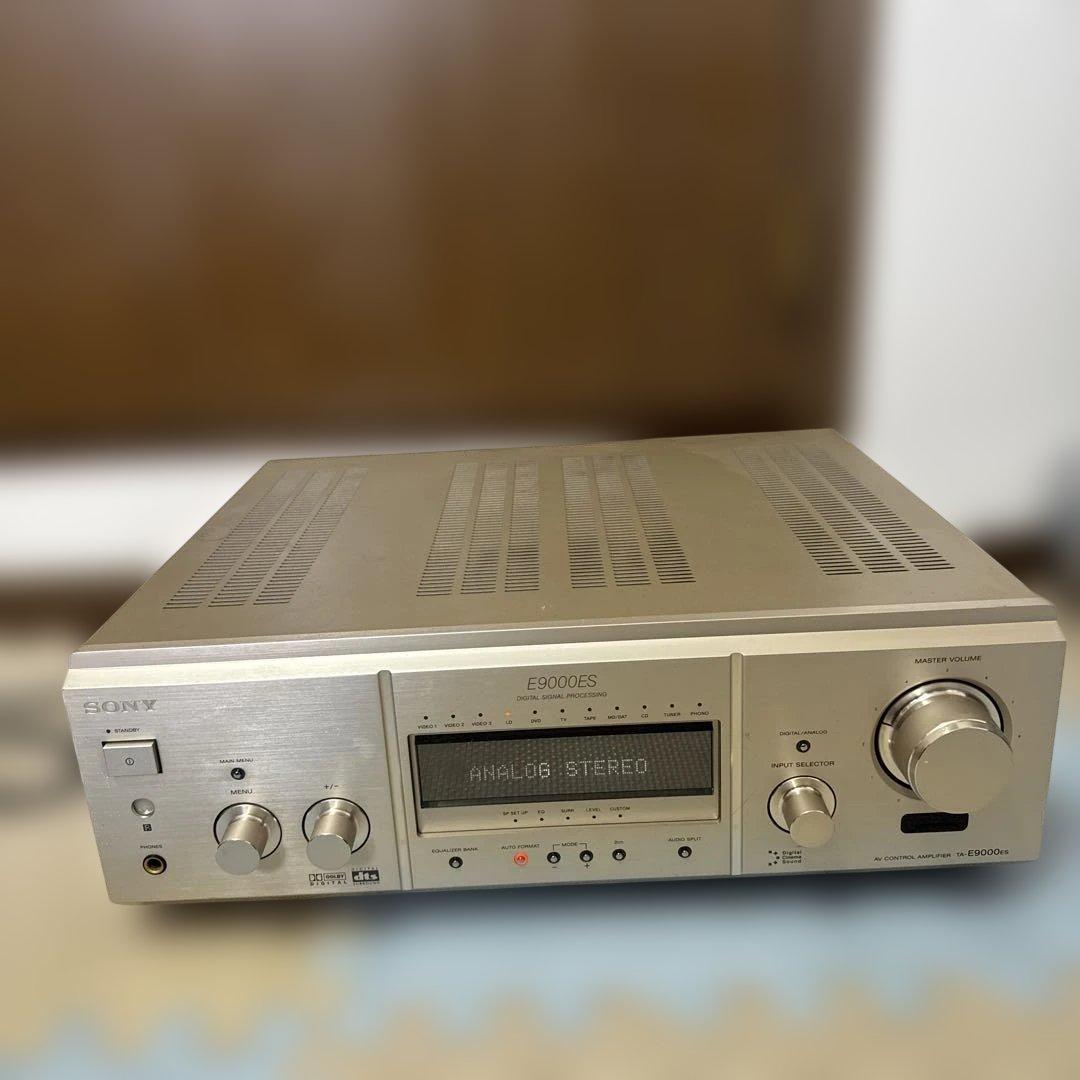 SONY AVコントロールアンプ TA-E9000ES TA-E9000ES導入！SONYの最上位AVプリアンプ - YouTube