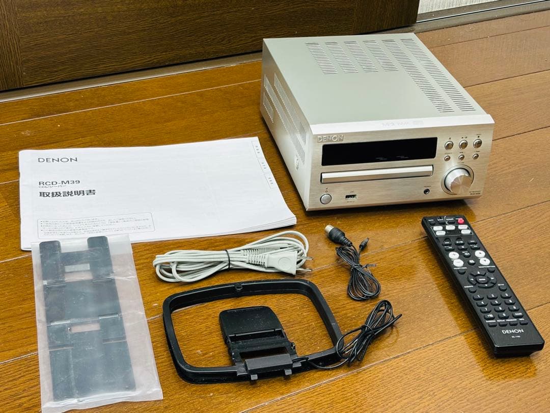 DENON CDレシーバー　RCD-M39 Amazon.co.jp: Denon CDレシーバー iPod対応 プレミアムシルバー RCD