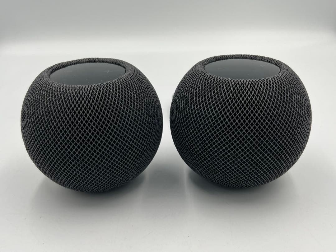 Apple Home Pod mini スペースグレイ 2つセット 美品