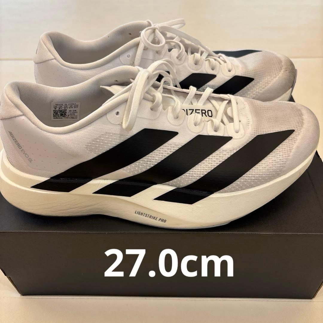 ADIZERO EVO SL 27cm アディダス adidas Men's Adizero Evo SL Woven | Marathon Sports