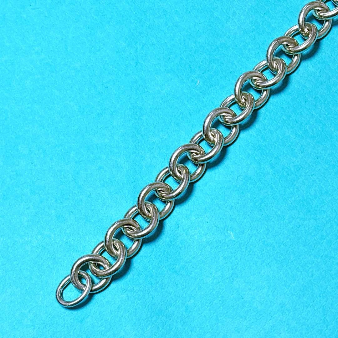 【美品】20.4cm ティファニー リターントゥ ハートタグ ブレスレット SV