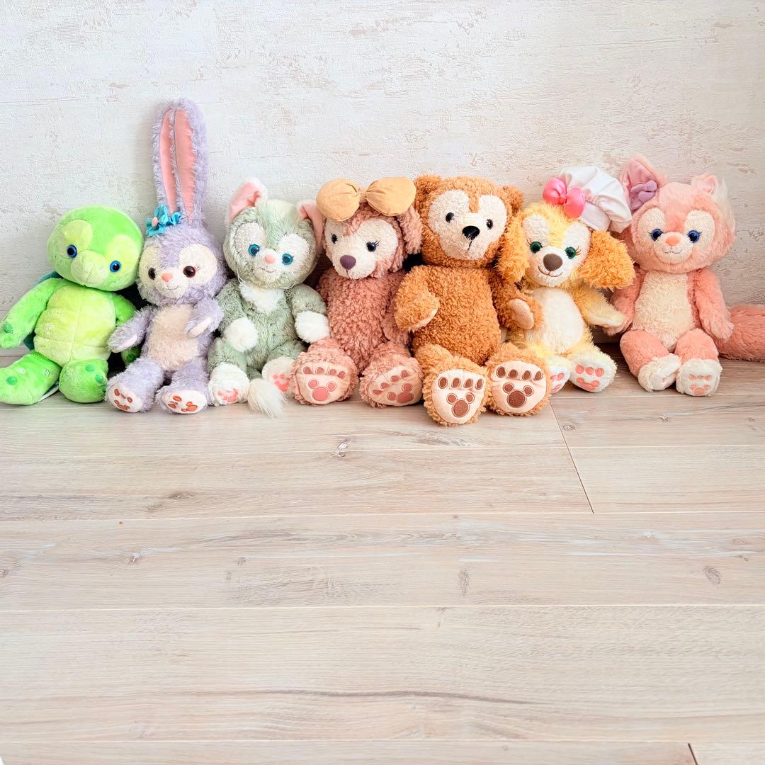 ダッフィー&フレンズ 7体セット ぬいぐるみ ディズニーリゾート - メルカリ