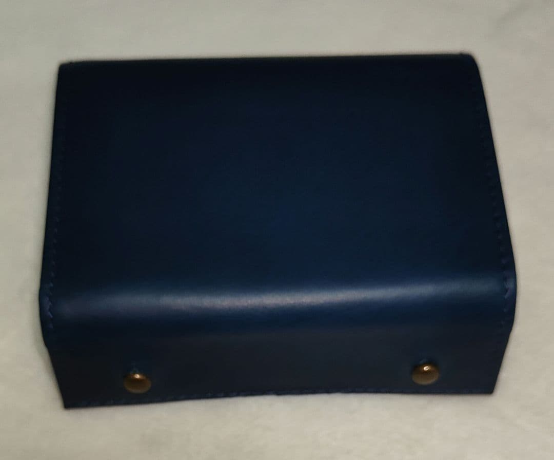 m+ millefoglie-Ⅱ P30 blue × choco 新品未使用 新品【エムピウ】大容量モデル ブルー m+ ミッレフォッリエP30 30mm幅