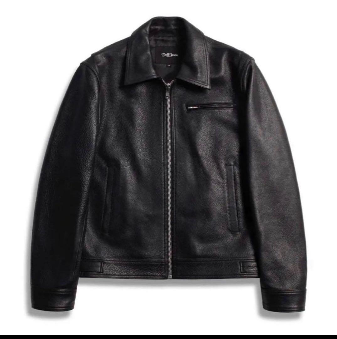 韓国Doffjason COWHIDE SINGLE JACKET牛革 MUSINSA公式 | DOFFJASON 牛革シングルジャケット