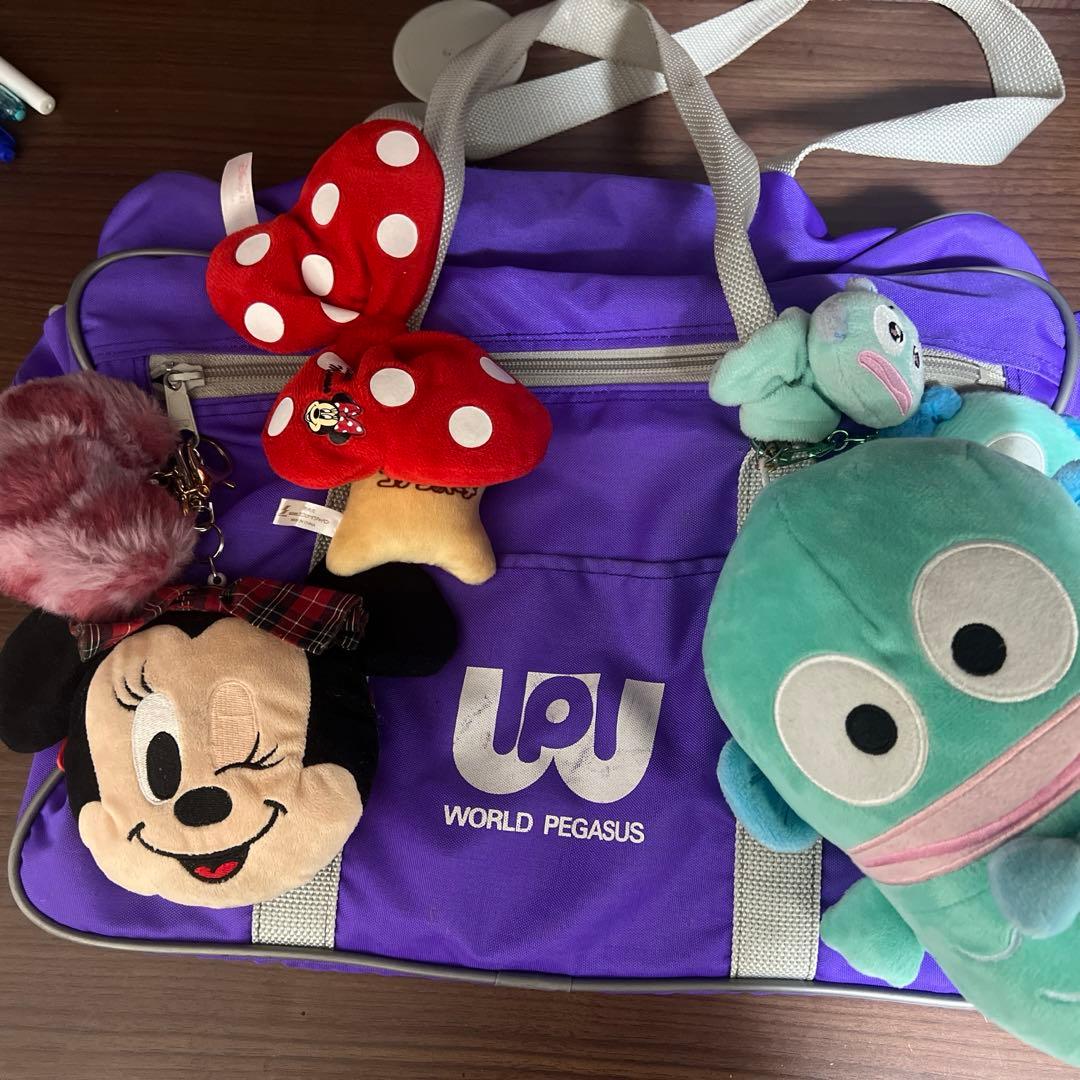 ワッぺ 紫 キーホルダー付き - メルカリ