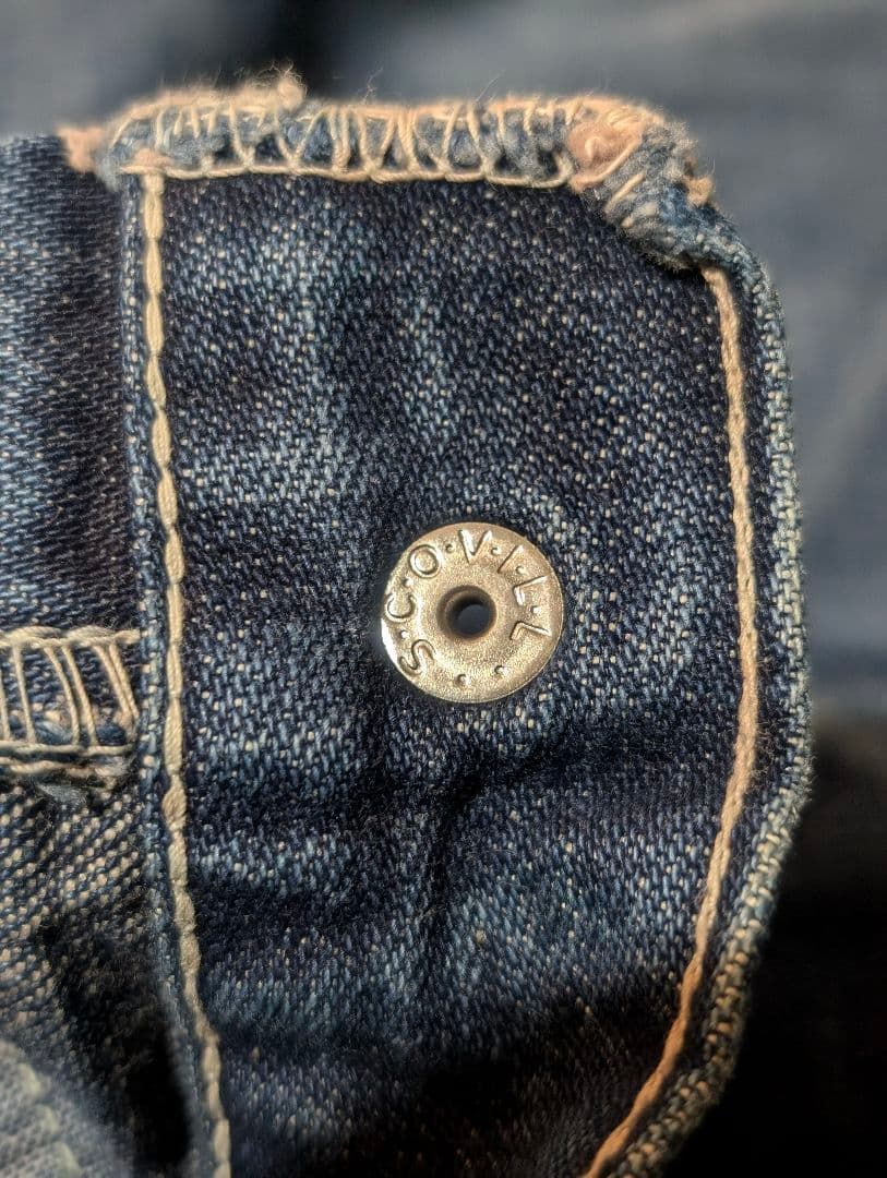 70s BIG JOHN ダブルニー ペインターデニム SCOVIL 初期モデル - メルカリ