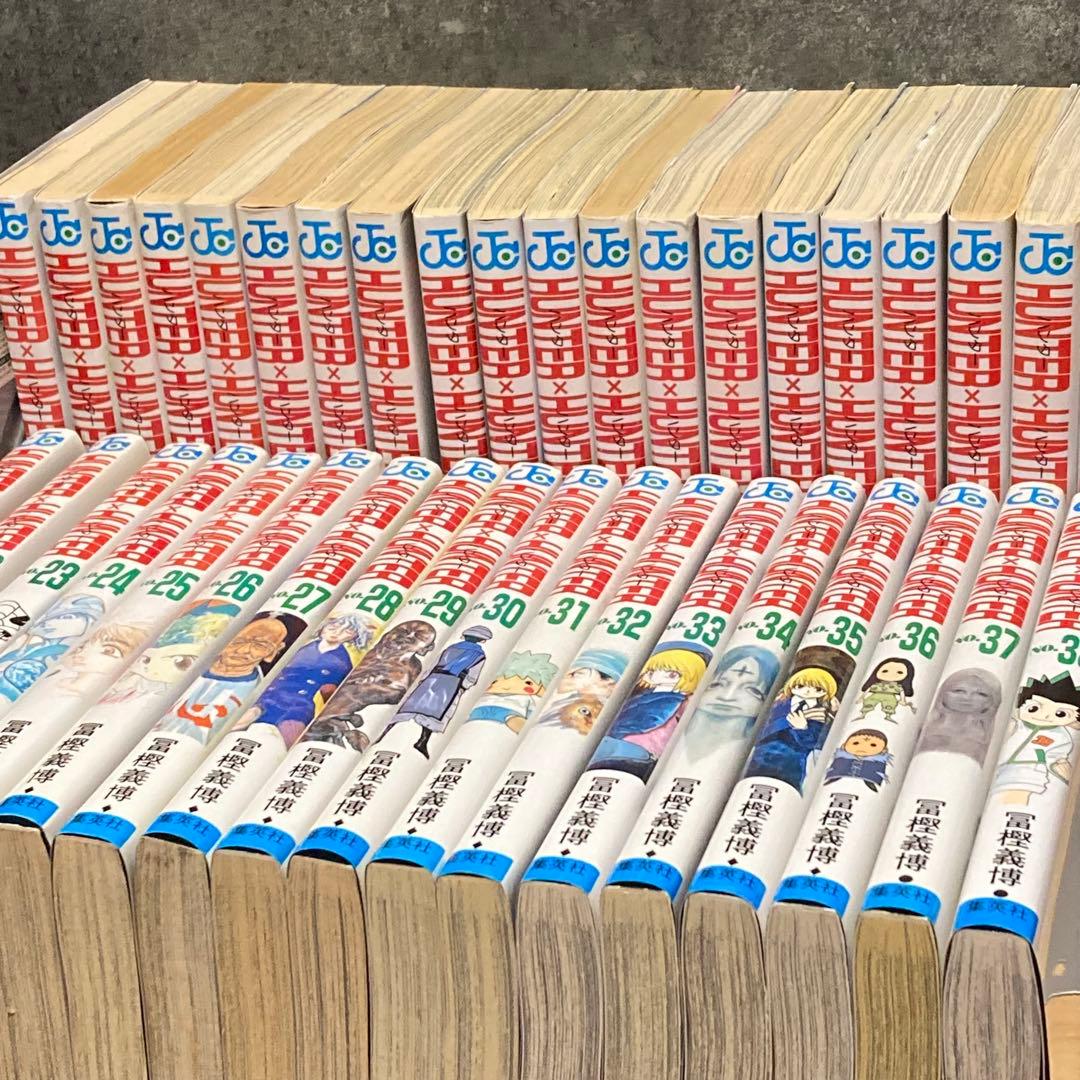 【全38巻セット】 HUNTER×HUNTER ハンターハンター 全巻セット 集英社（SHUEISHA） HUNTER × HUNTER (ハンターハンター) 1〜38巻 全巻