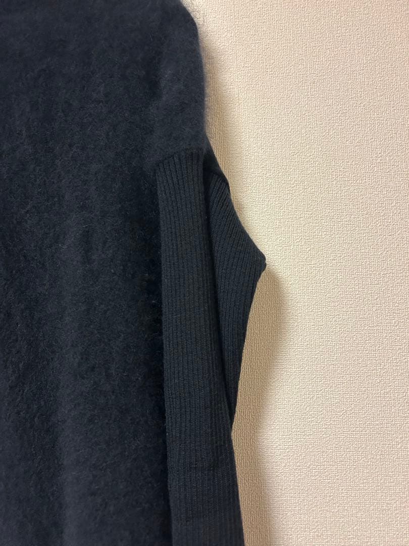 Demi-Luxe BEAMS フラッフィー ボートネックニット Demi-Luxe BEAMS