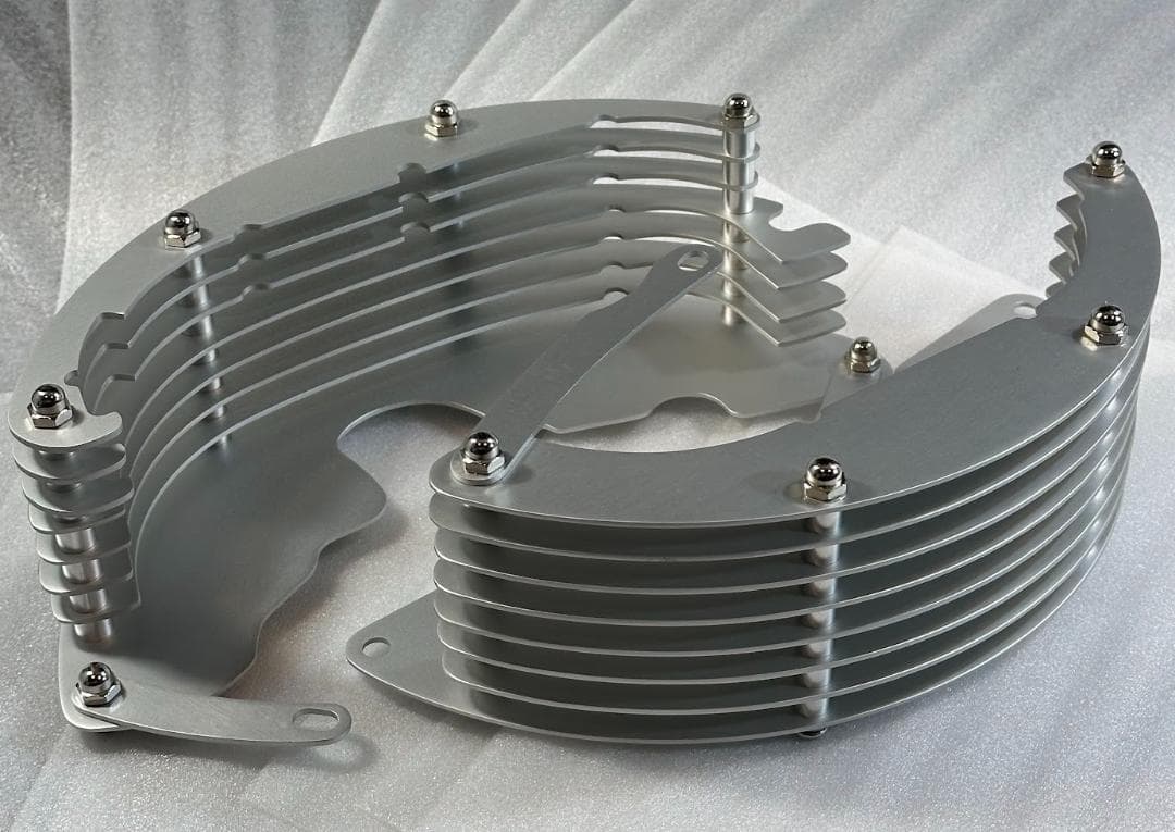 SR400 SR500 シリンダー 放熱フィン FI キャブ対策 ビ a652 - メルカリ