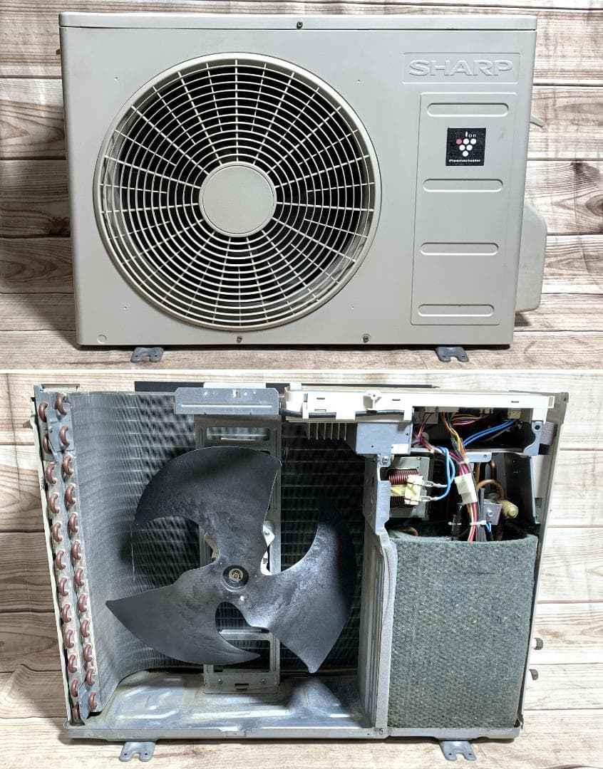 シャープ 17畳 4.0kw 100V プラズマ AY-N40TD 分解清掃済♪