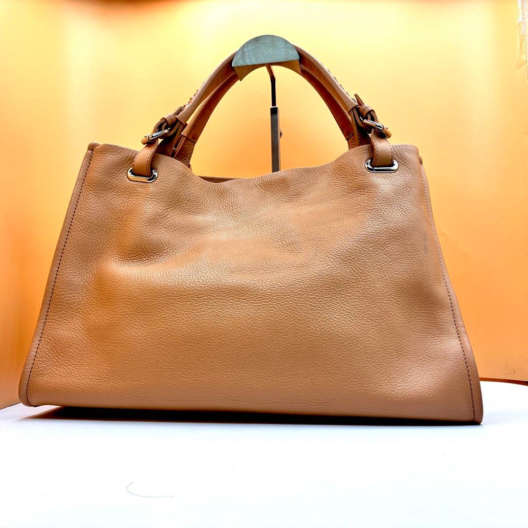 土屋鞄製造所 トートバッグ シボレザー キャメル ハンドバッグ 日本製 A4