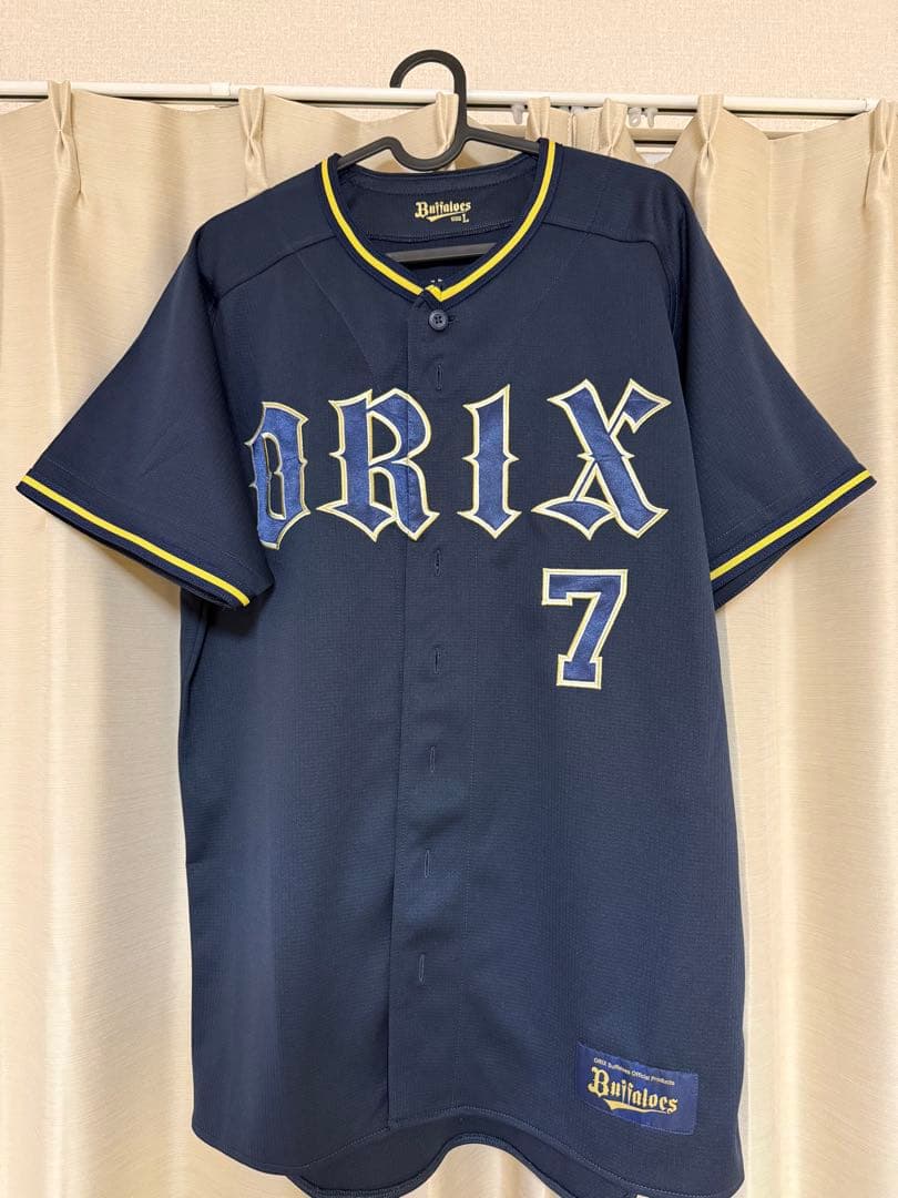 オリックスバファローズ 西川龍馬 ビジターユニフォーム Lサイズ