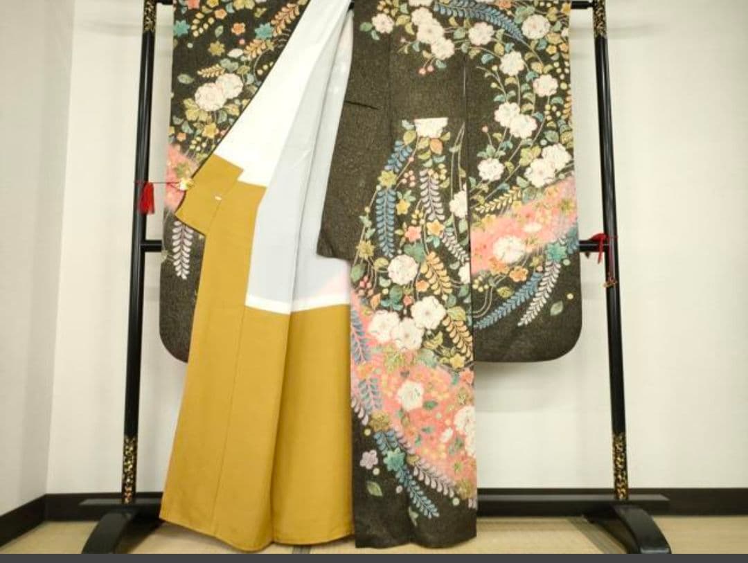 プロフ必読☆辻が花☆金通し☆絞り☆膨れ織