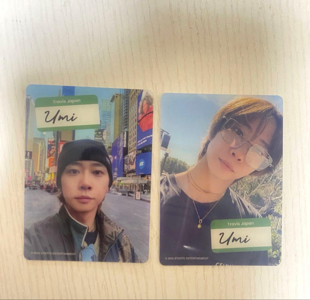 H*i様 Travis Japan VIIsual 中村海人 トレカ 2枚セット - メルカリ