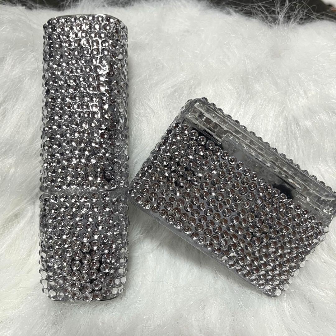 現品 アイコスイルマワン＆テリアのデコケース セット売り 猫 文字付き