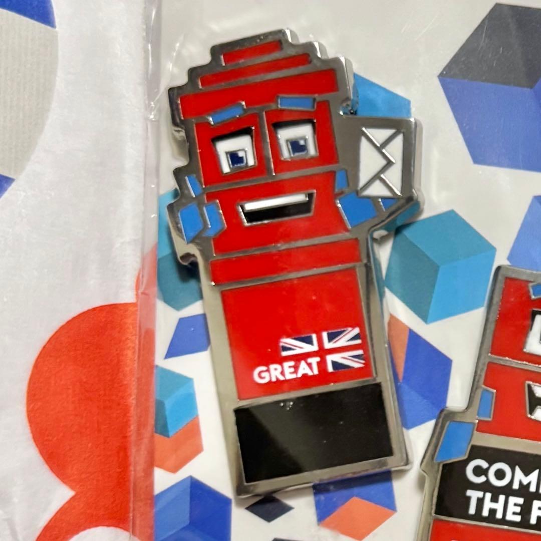 レア】イギリス館 大阪・関西万博 pix(ピックス) ピンバッジ ポスト型