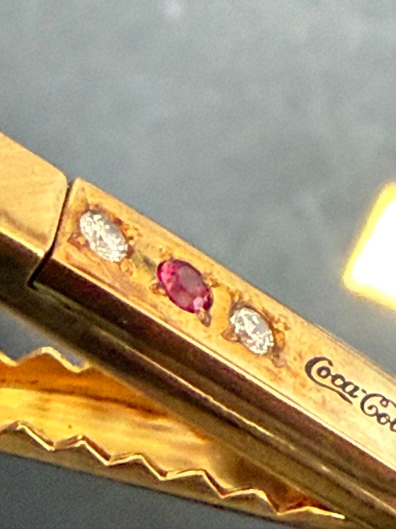 激レア 非売品 コカ・コーラ 表彰用 タイピン 宝石仕様 - メルカリ