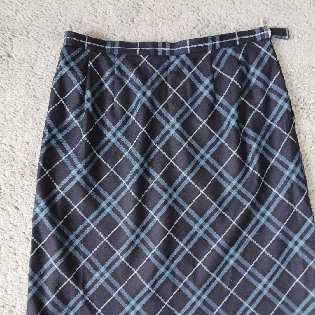 美品 バーバリーロンドン ノバチェック ロングスカート15号