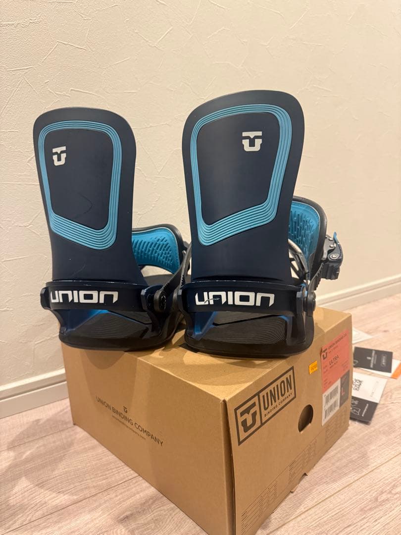 UNION ULTRA ビンディング L AQUA BLUE Amazon | Union Binding Company & Design Union Ultra メンズ