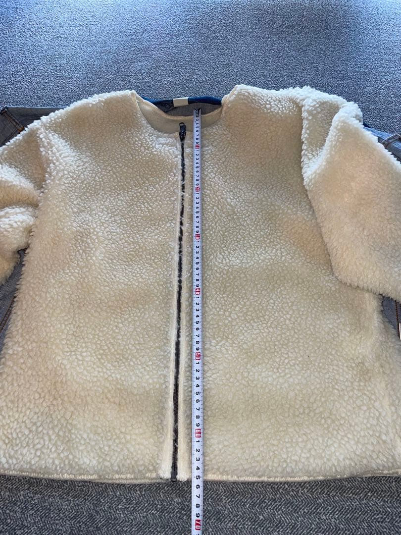 ☆エヌハリ デニムジャケット ボアインナー付 size40 - メルカリ